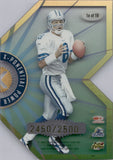 1999 Troy Aikman Donruss Preferred QBC X-PONENTIAL POWER 2450/2500 #1a Dallas Cowboys