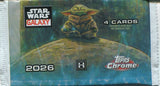 2026 Topps Star Wars Chrome Galaxy Hobby, Pack