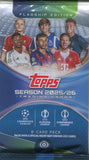 2025-26 Topps UEFA Club Competitions Soccer Hobby, Pack