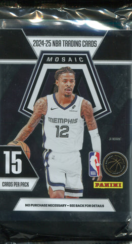 2024-25 Panini Mosaic Basketball Hobby, Pack