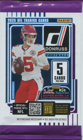 2025 Panini Donruss Football Hobby, Gravity Pack