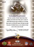 2007 Chester Taylor Upper Deck Sweet Spot PATCH 4/50 #SS-CT Minnesota Vikings