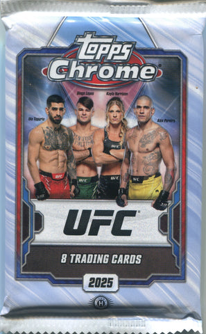 2025 Topps Chrome UFC Hobby, Pack