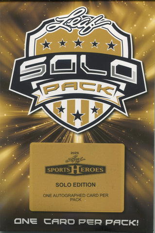 2025 Leaf Metal Sports Heroes Hobby, Solo Pack