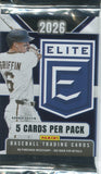 2026 Panini Donruss Elite Baseball Hobby, Pack *RELEASES 7/3*