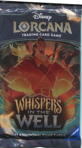 Disney Lorcana Whispers in the Well, Booster Pack Disney Lorcana Whispers in the Well, Booster Pack