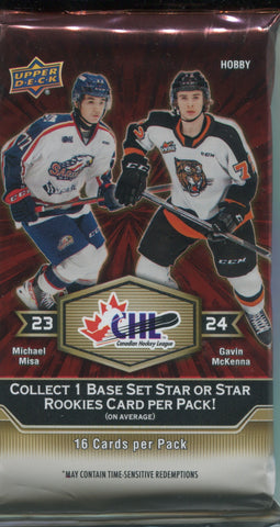 2023-24 Upper Deck CHL Hobby Hockey, Pack