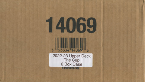*LAST CASE* 2022-23 Upper Deck The Cup Hockey Hobby, 6 Box Case