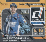 2026 Panini Donruss Racing Hobby, 20 Box Case *RELEASES 4/29*
