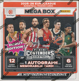 2025-26 Panini Contenders EuroLeague Basketball Hobby Mega, Box