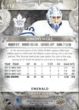 2024-25 Joseph Woll Upper Deck Artifacts EMERALD 21/149 #112 Toronto Maple Leafs