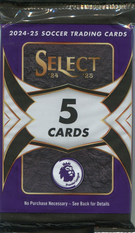 2024-25 Panini Select Premier League EPL Soccer Hobby, Pack