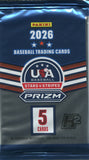 2026 Panini USA Stars & Stripes Prizm Baseball H2, Pack