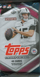 2026 Topps Football Jumbo, Pack