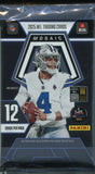 2025 Panini Mosaic Football No Huddle, Pack *RELEASES 11/26*