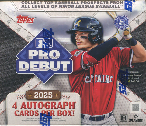 2025 Topps Pro Debut Baseball Hobby Jumbo, Box