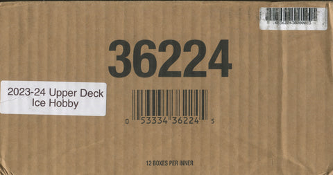 2023-24 Upper Deck Ice Hobby Hockey, 12 Box Inner Case