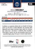 2025-26 Bilal Coulibaly Topps Chrome GOLD WAVE REFRACTOR 45/50 #208 Washington Wizards