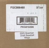 2025 Bowman Draft Baseball Mega, 20 Box Case