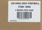 2025 Panini Flawless Football Hobby, 2 Box Case
