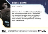 2023 Shohei Ohtani Topps X J-ROD #7 Los Angeles Angels