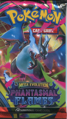Pokemon Mega Evolution Phantasmal Flames, Booster Pack *RELEASES 11/14*