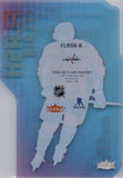2025-26 Alex Ovechkin Fleer Flair FLASH + FLAIR #FLASH-8 Washington Capitals