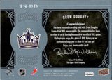2009-10 Drew Doughty Upper Deck Artifacts TREASURED SWATCHES 14/25 JERSEY PATCH #TS-DD Los Angeles Kings