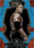 2023 The Rock Panini Select WWE LIGHT BLUE PREMIER LEVEL 055/299 #122 WWE Legend