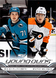 2024-25 Macklin Celebrini Matvei Michkov Upper Deck SERIES 2 YOUNG GUNS CHECKLIST ROOKIE RC #500 San Jose Sharks Philadelphia Flyers 1
