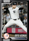 2026 David Bednar Topps SERIES ONE BLACK BORDER 51/75 #228 New York Yankees
