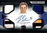 2020-21 Brayden Schenn Upper Deck The Cup SIGNATURE UNI'S HOME/AWAY 2/5 AUTOGRAPH JERSEY PATCH AUTO #SHU-BS St. Louis Blues