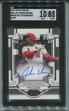 2023 Jordan Walker Topps Tier One BRK OUT ROOKIE AUTO 55/99 AUTOGRAPH SGC 8/10 #BOA-JW St. Louis Cardinals 5710