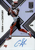 2017 Chris Godwin Donruss Elite ROOKIE TURN OF THE CENTURY AUTO 17/149 AUTOGRAPH RC #TC-48 Tampa Bay Buccaneers