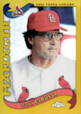 2002 Tony LaRussa Topps Chrome GOLD REFRACTOR #295 St. Louis Cardinals