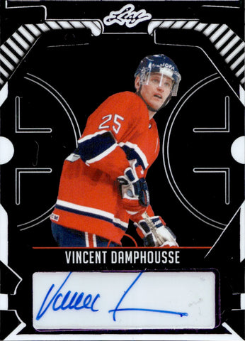 2025 Vincent Damphousse Leaf HOCKEY LEGENDS PURPLE ACETATE AUTO 3/7 AUTOGRAPH #BC-VD1 Montreal Canadiens