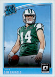 2018 Sam Darnold Donruss Optic RATED ROOKIE RC #151 New York Jets 2