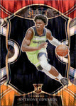 2020-21 Anthony Edwards Panini Select RED/WHITE/ORANGE SHIMMER CONCOURSE ROOKIE RC #21 Minnesota Timberwolves