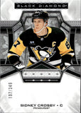 2024-25 Sidney Crosby Upper Deck Black Diamond 107/349 #BDB-CR Pittsburgh Penguins