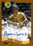 2021 Gene Tenace Topps Archives FAN FAVORITES AUTOGRAPH AUTO #FFA-GT Oakland A's