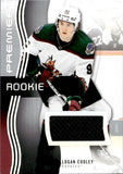 2023-24 Logan Cooley Upper Deck Premier ROOKIE JERSEY RC #140 Arizona Coyotes