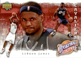2007-08 Lebron James Upper Deck BASKETBALL HEROES #LJ-5 Cleveland Cavaliers