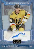 2024-25 Alexander Holtz OPC Platinum BLUE RAINBOW AUTOGRAPH AUTO #BA-AH Vegas Golden Knights