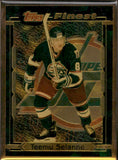 1994-95 Teemu Selanne Topps Finest BRONZE METAL #5 Winnipeg Jets