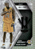 2015-16 Kobe Bryant Panini KOBE HEROVILLAN UNLEASH THE HERO GOLD #12 Los Angeles Lakers
