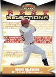 2000 Mark McGwire Bowman's BEST SELECTIONS #BBS4 St. Louis Cardinals