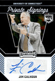 2024-25 Jim Calhoun Panini UCONN NIL PRIVATE SIGNINGS AUTOGRAPH AUTO #JC UCONN Huskies HOF Coach