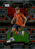 2023-24 Lamine Yamal Panini Select TERRACE FIFA ROOKIE RC #98 SPAIN 1