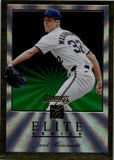 2026 Jacob Misiorowski Panini Doruss ELITE SERIES GREEN LASER #2 Milwaukee Brewers