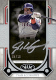 2024 Ivan Rodriguez Topps Tier One PRIME PERFORMERS HOLO SILVER INK AUTOGRAPH AUTO 4/10 #PPA-IR Texas Rangers